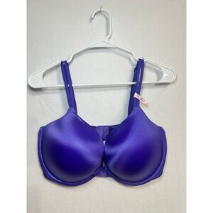 Victorias Secret Very Sexy Push-Up Bra Royal Purple Satin 38DDD 327854-QCJ